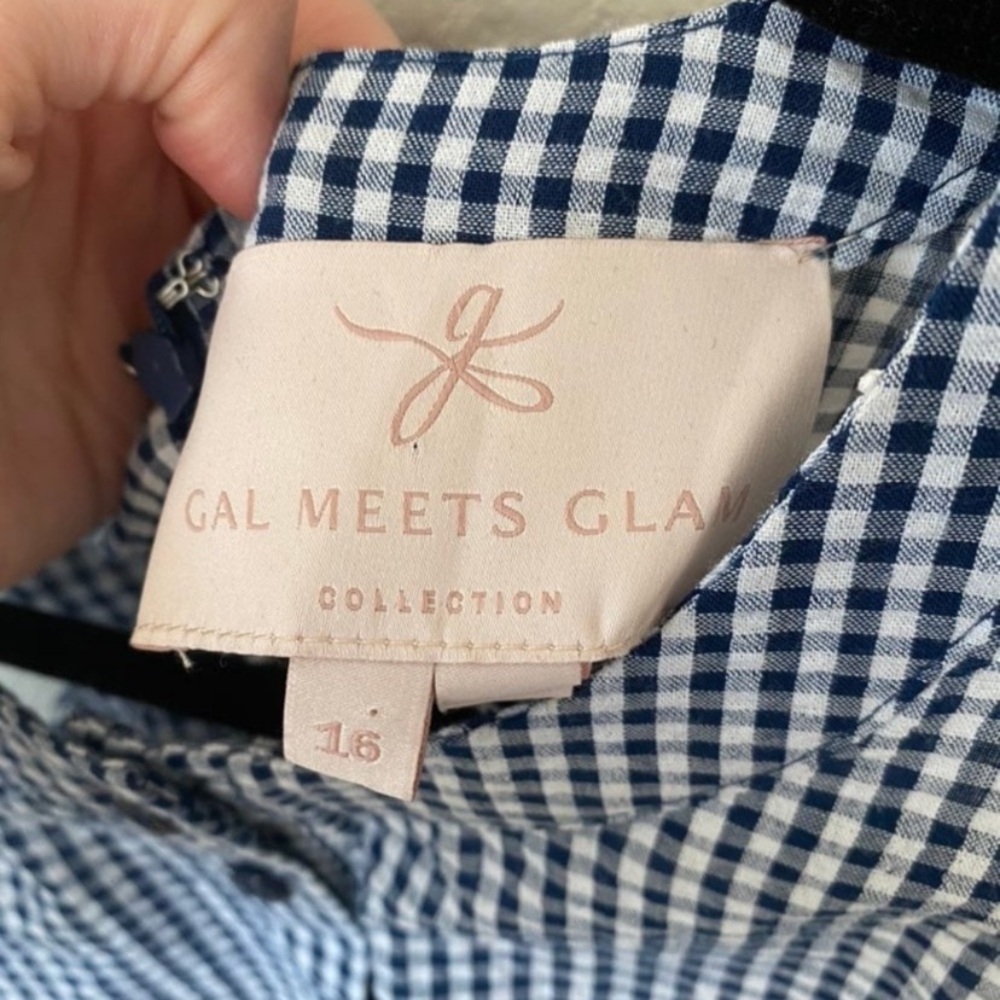 Gal Meets Glam Ardith Gingham Dress - Picture 8 of 8